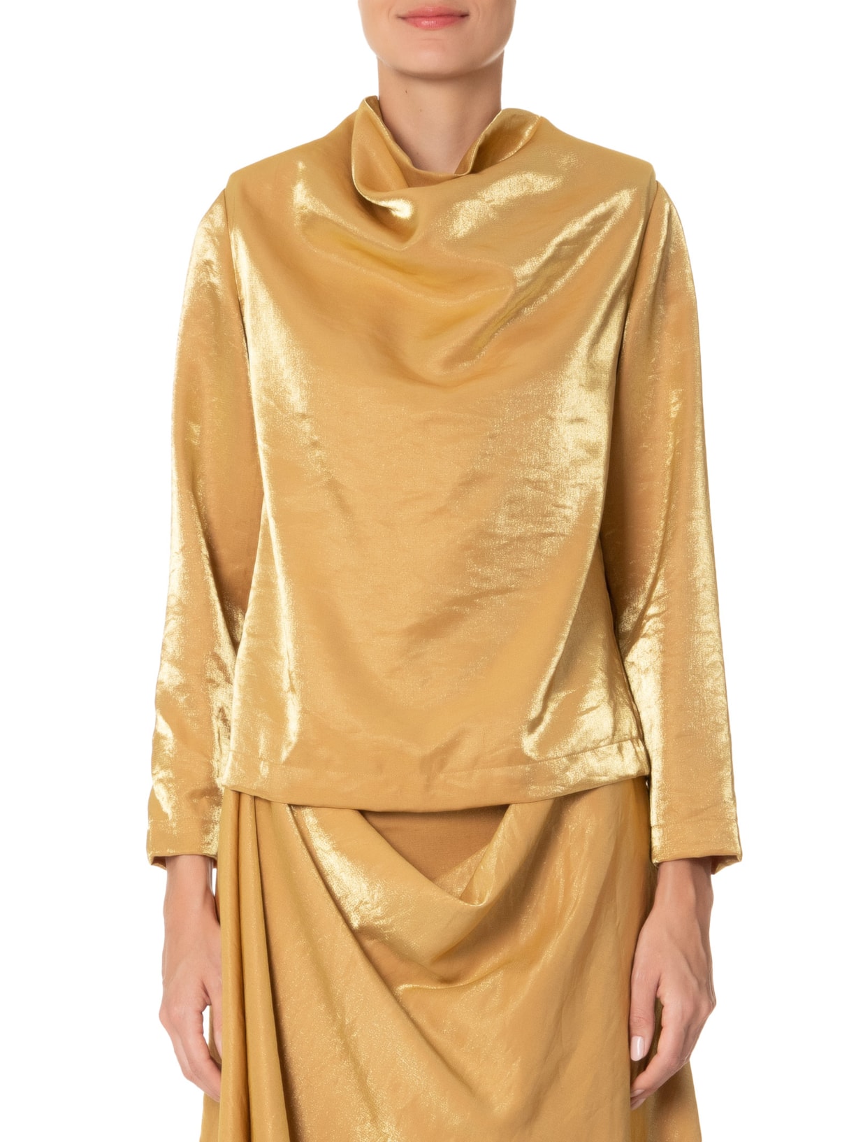 Blusa Feminina Hera Dourado Mayara Junges