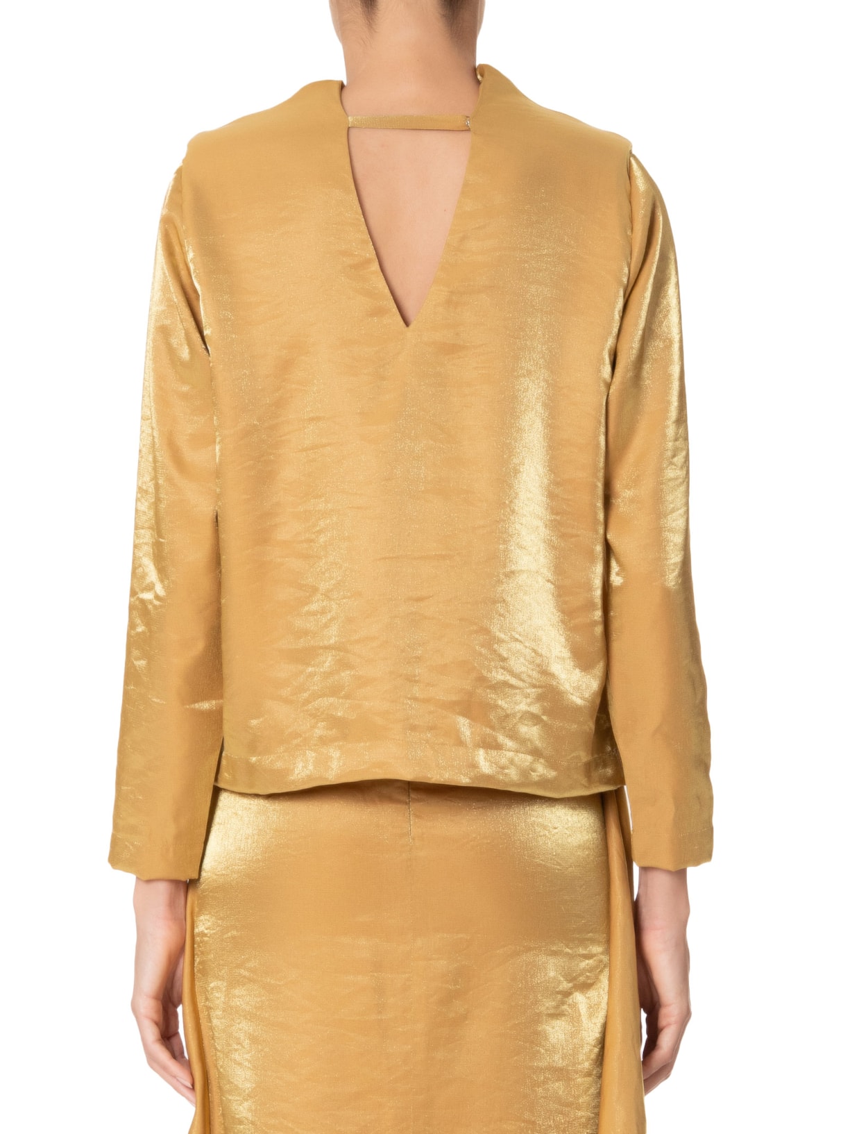 Blusa Feminina Hera Dourado Mayara Junges