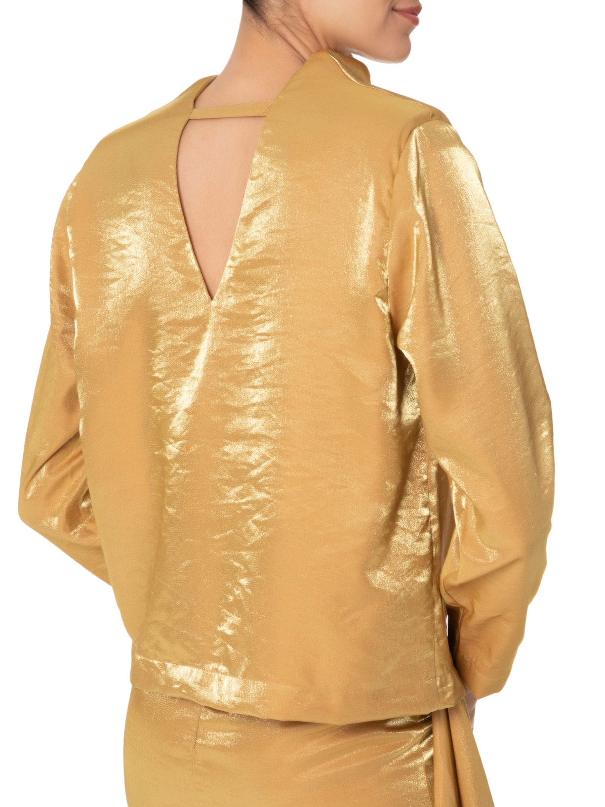 Blusa Feminina Hera Dourado Mayara Junges