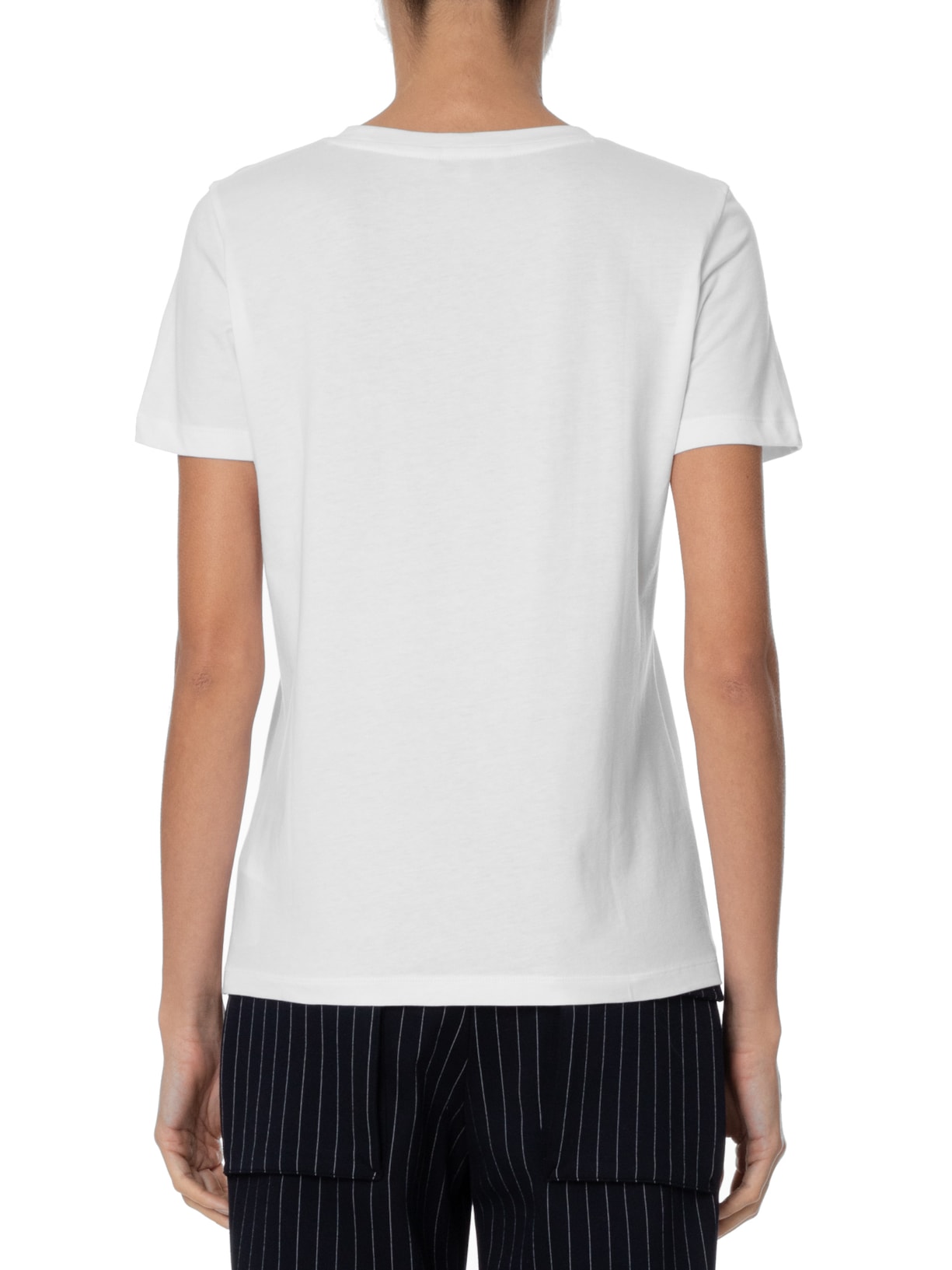Blusa Feminina Heritage Reg Tee Branco Tommy Hilfiger
