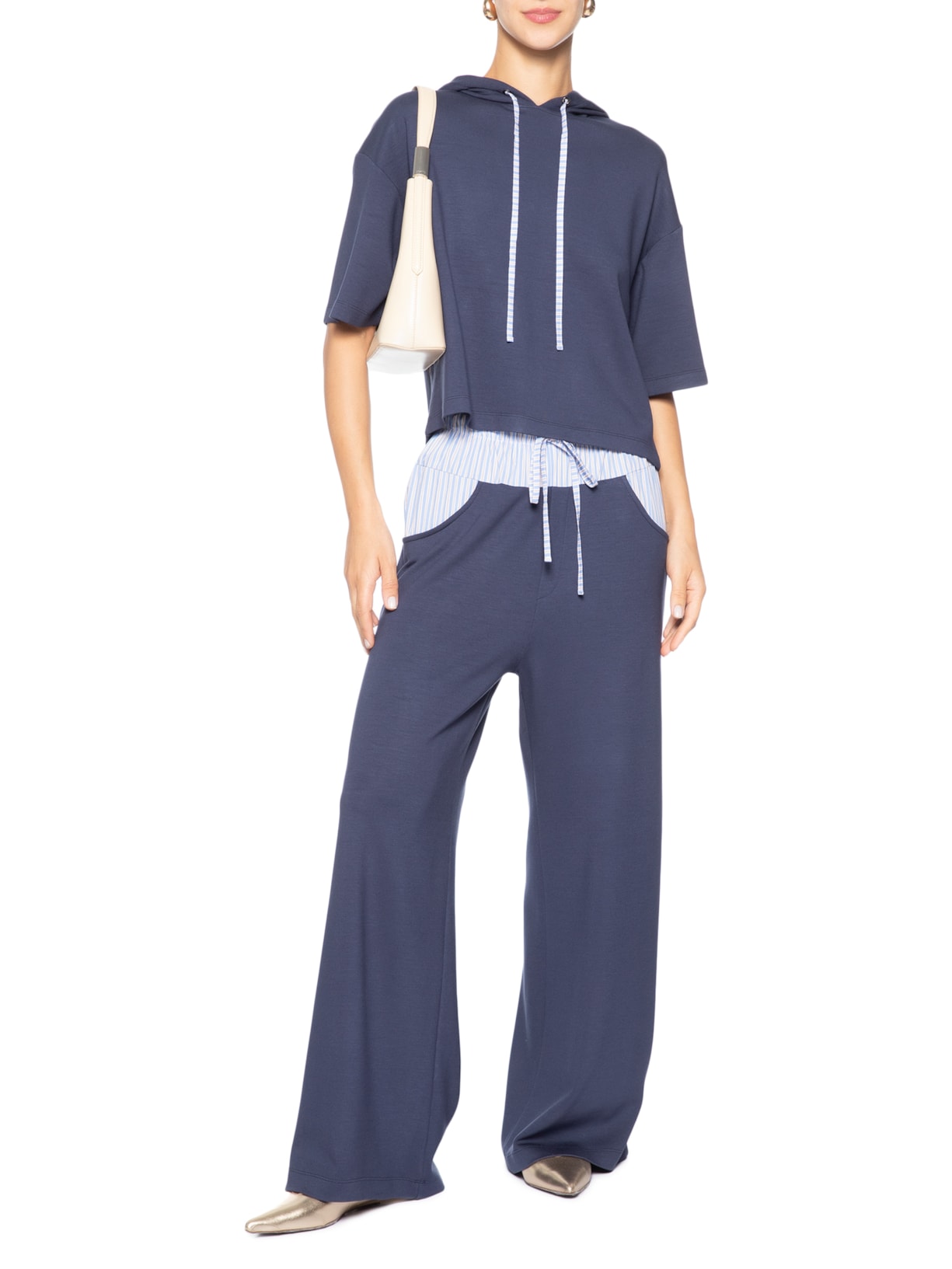 Blusa Feminina Hillary – Azul Le Lis