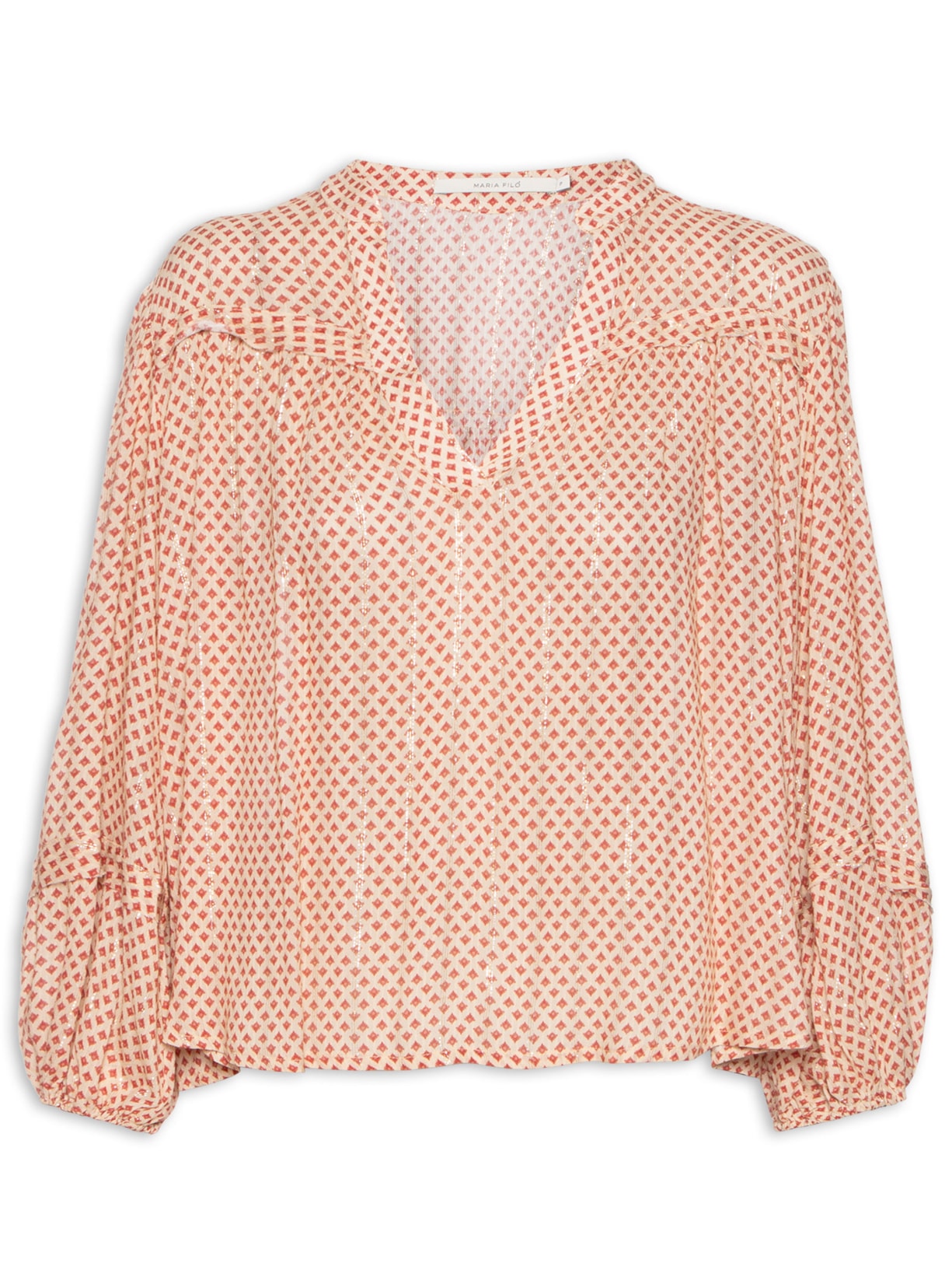 Blusa Feminina Hippie Grão - Vermelho