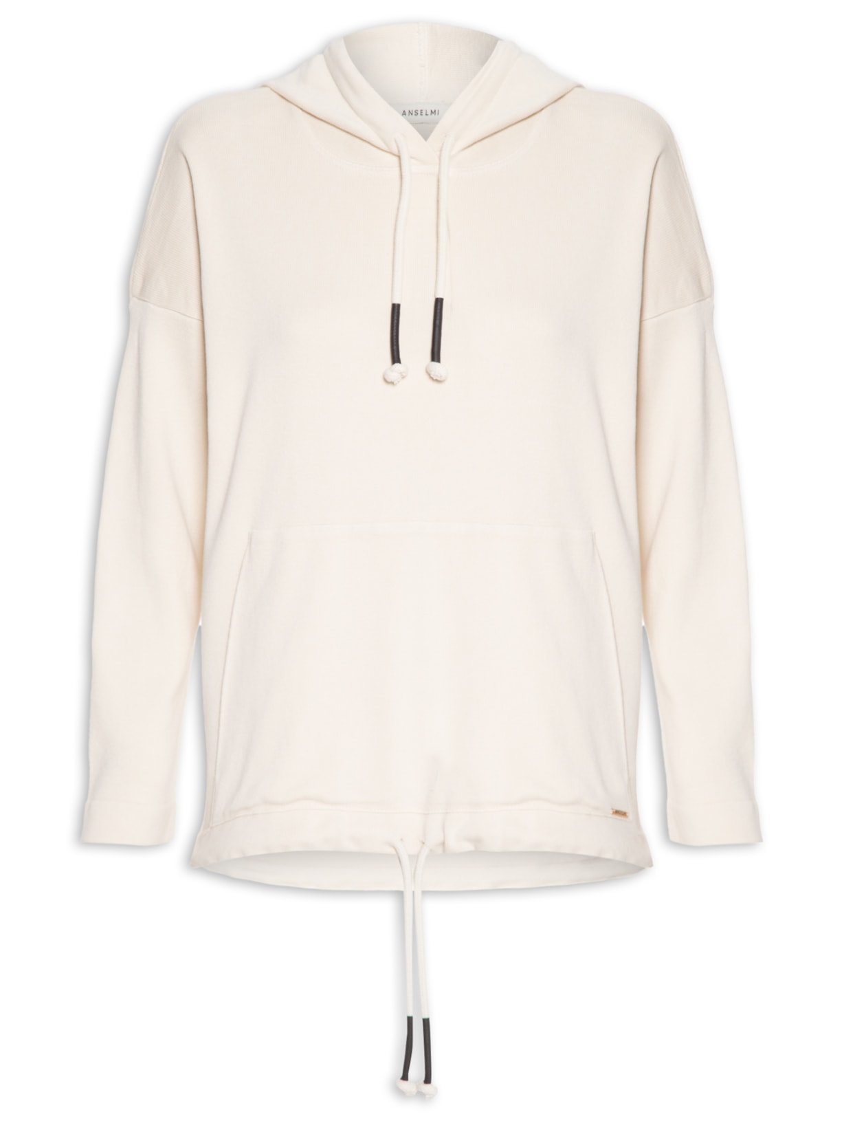 Blusa Feminina Hoodie - Off White