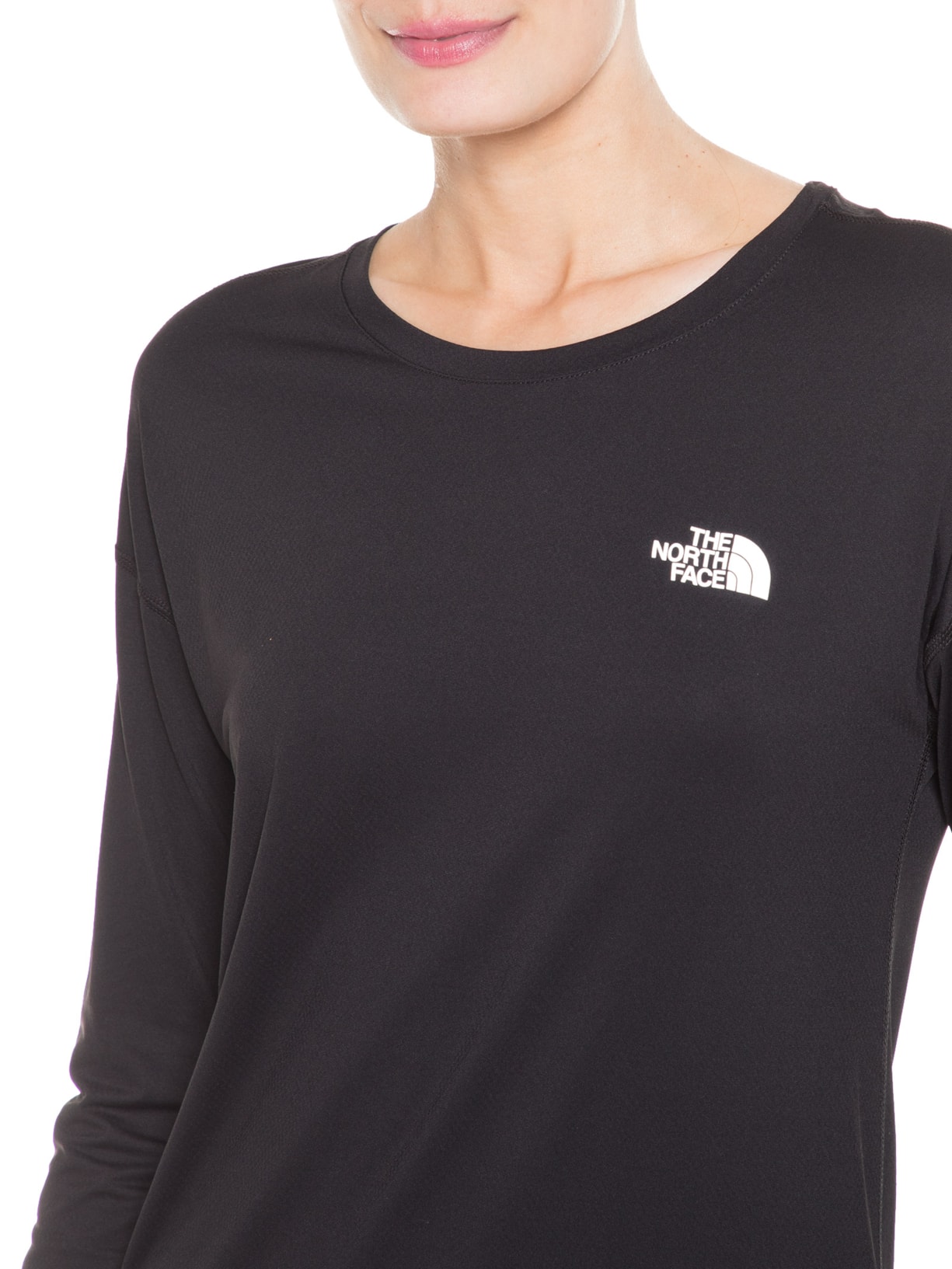 Blusa Feminina Hyper Tee Crew Preto The North Face