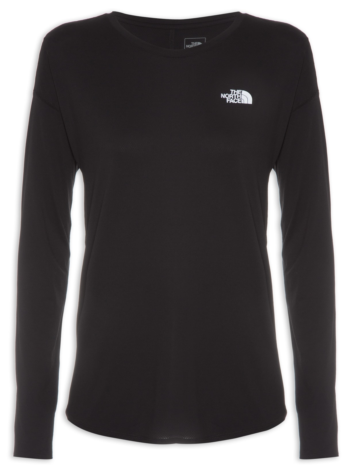 Blusa Feminina Hyper Tee Crew Preto The North Face
