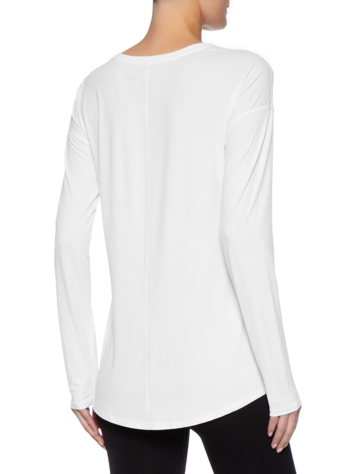 Blusa Feminina Hyper Tee L/S Crew Branco The North Face
