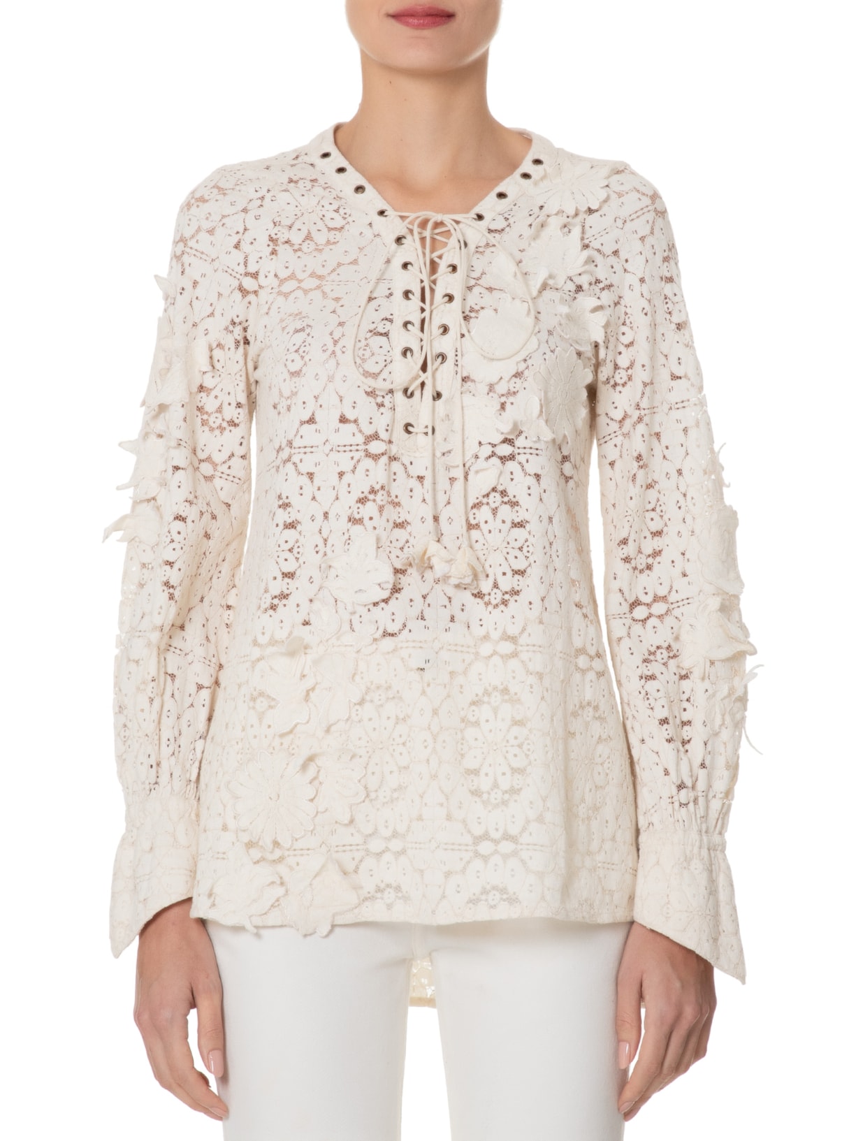 Blusa Feminina Imogen Bege Carol Bassi