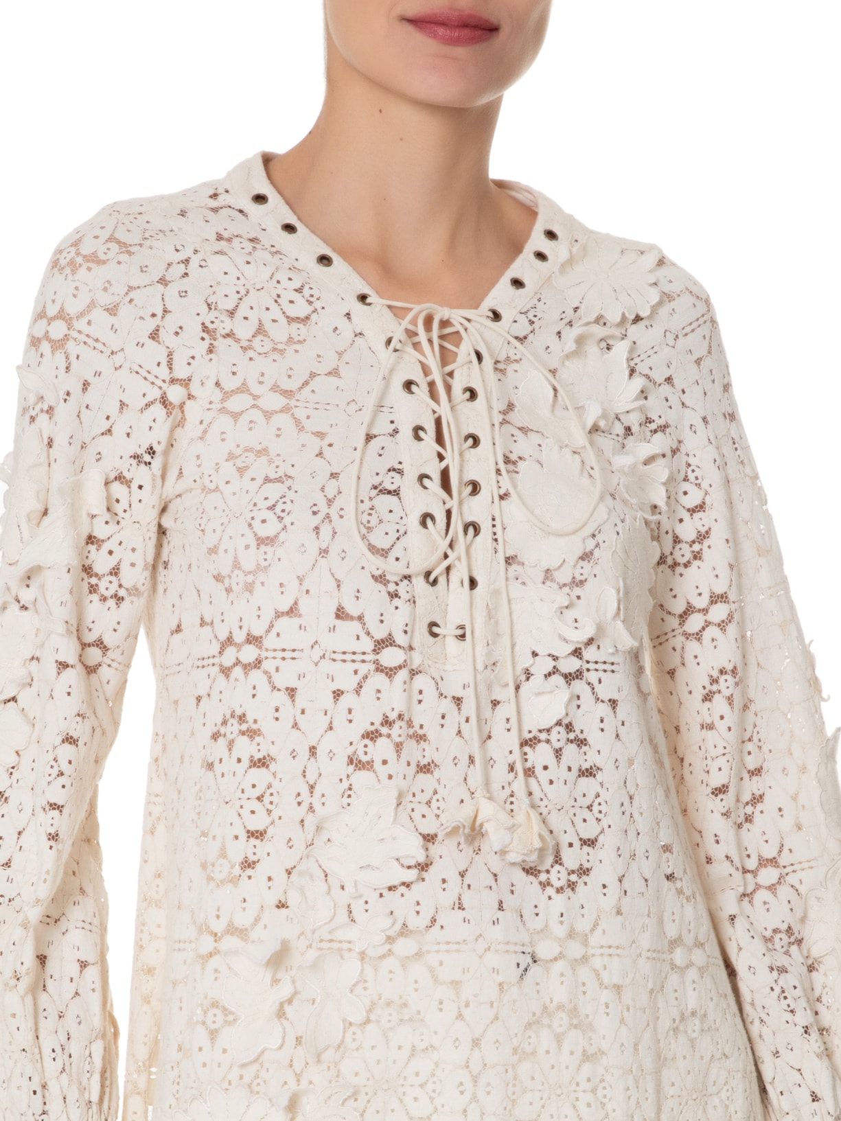 Blusa Feminina Imogen Bege Carol Bassi