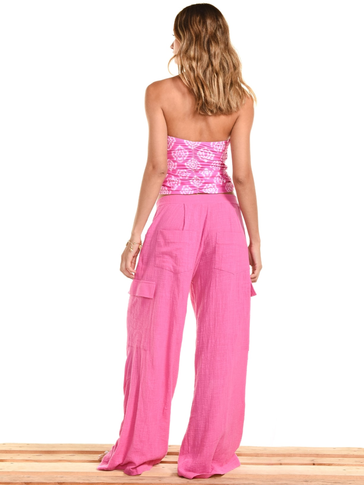 Blusa Feminina India Rosa Triya