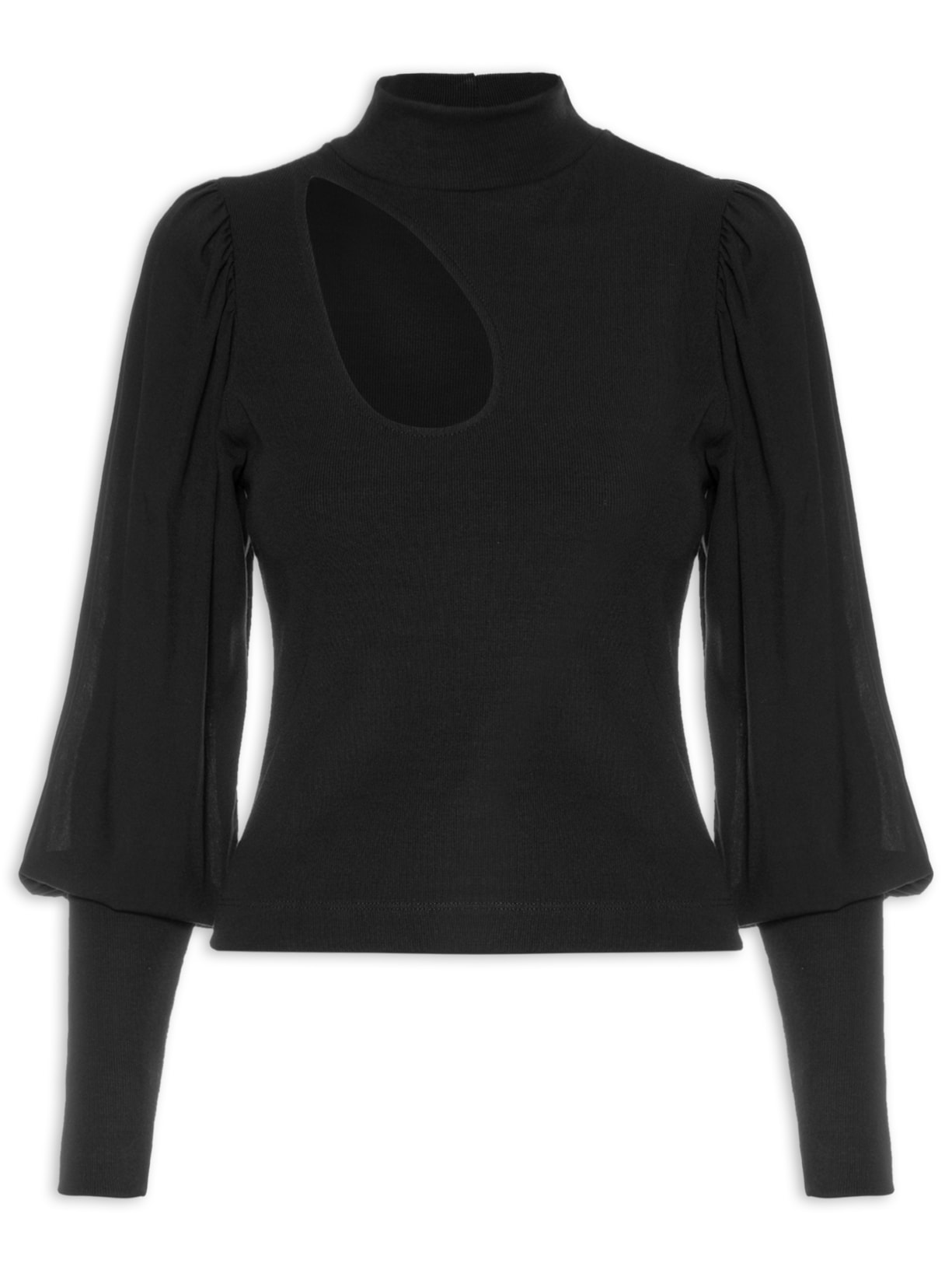 Blusa Feminina Isa - Preto