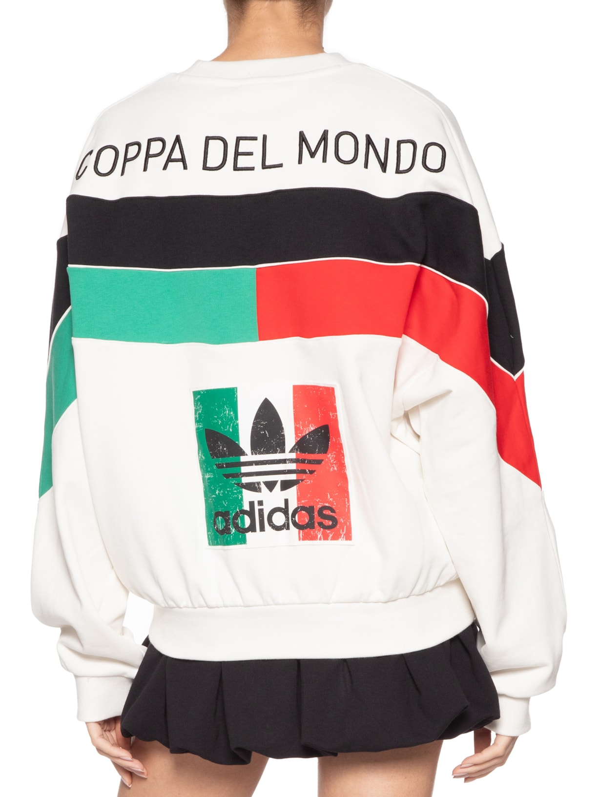 Blusa Feminina Italia Crew Branco Adidas Originals