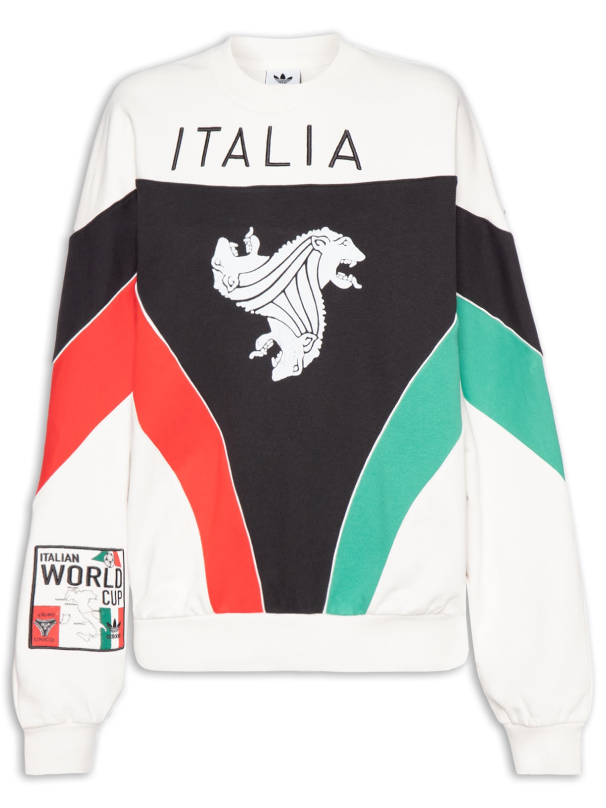 Blusa Feminina Italia Crew Branco Adidas Originals