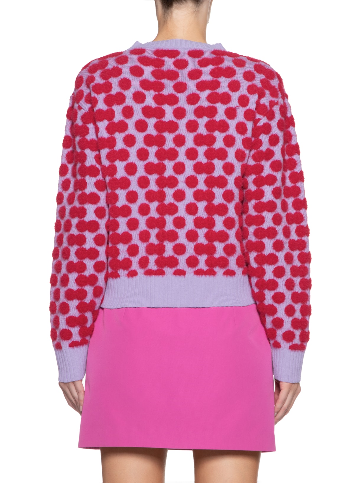 Blusa Feminina Jacquard Duo Marles Vermelho Nk