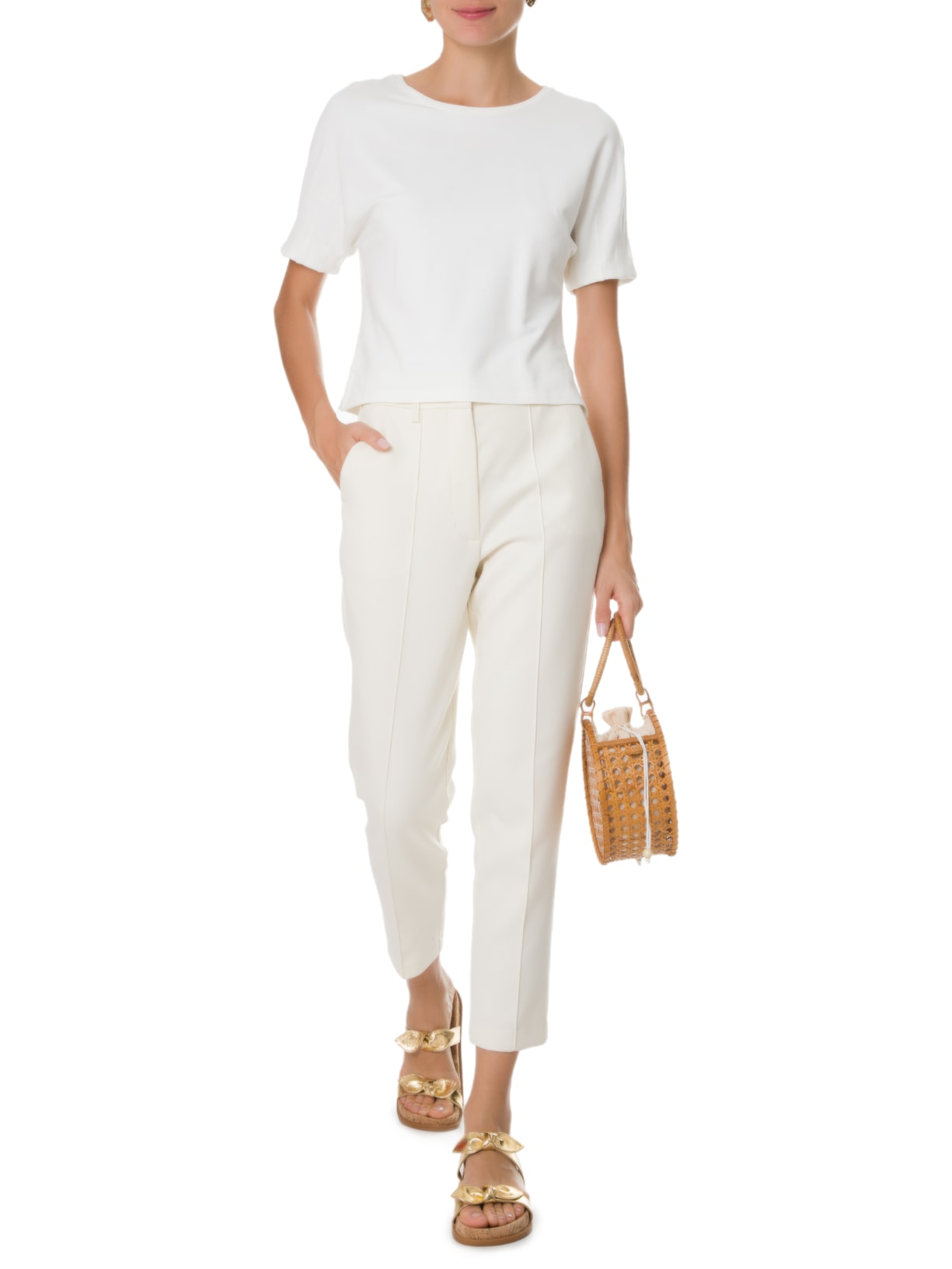 Blusa Feminina Jana Branco Le Lis