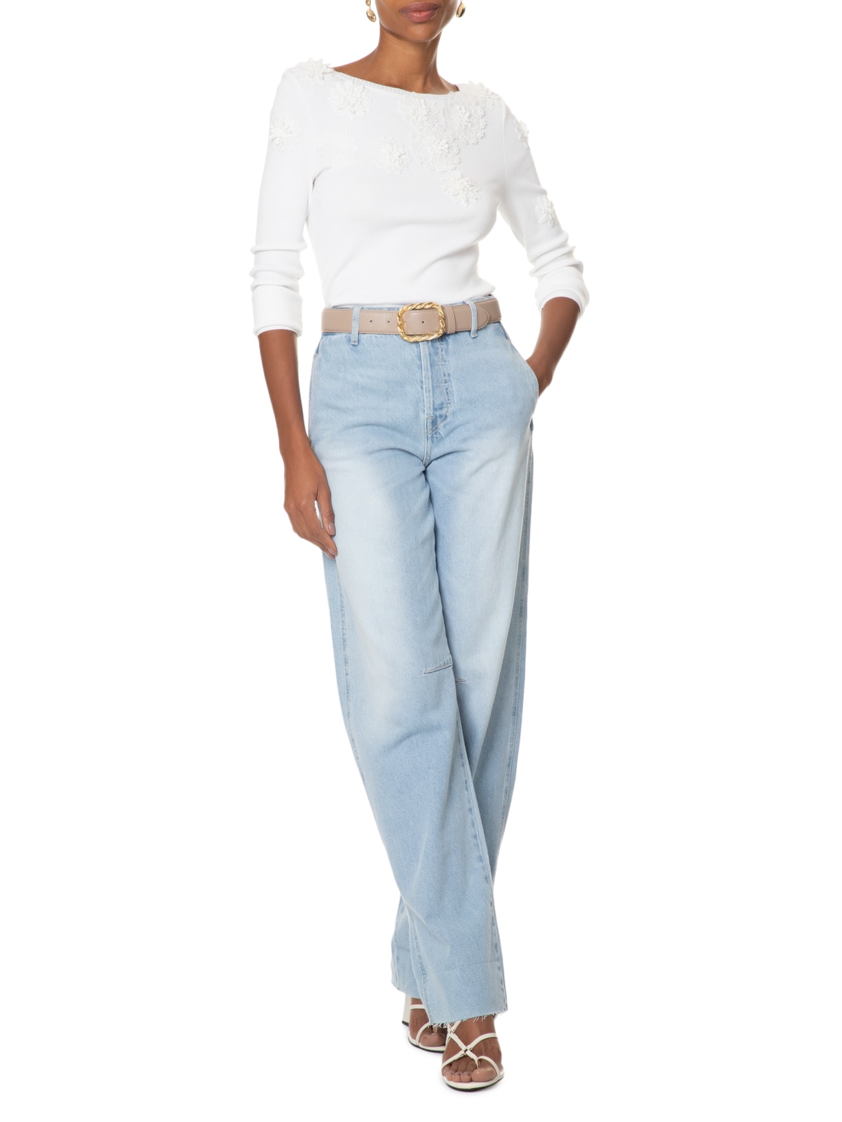 Blusa Feminina Jasmine Branco Iorane