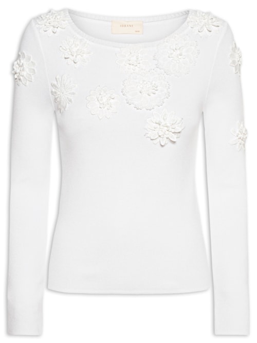 Blusa Feminina Jasmine - Branco