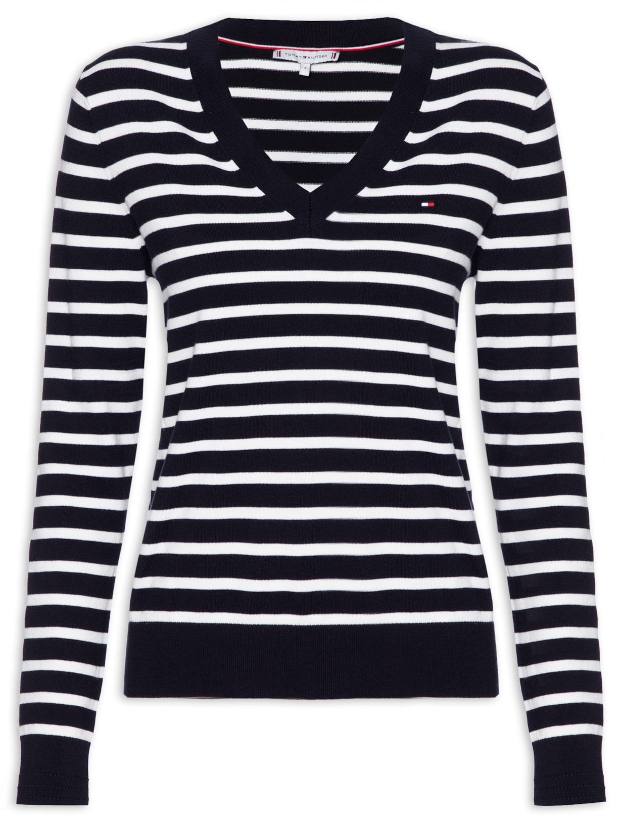 Blusa Feminina Jersey Stutch Boat Sweater - Azul