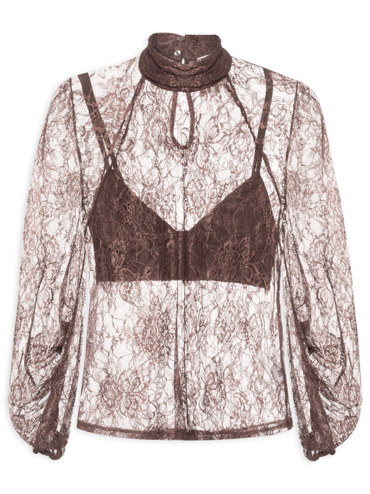 Blusa Feminina Jolie - Marrom