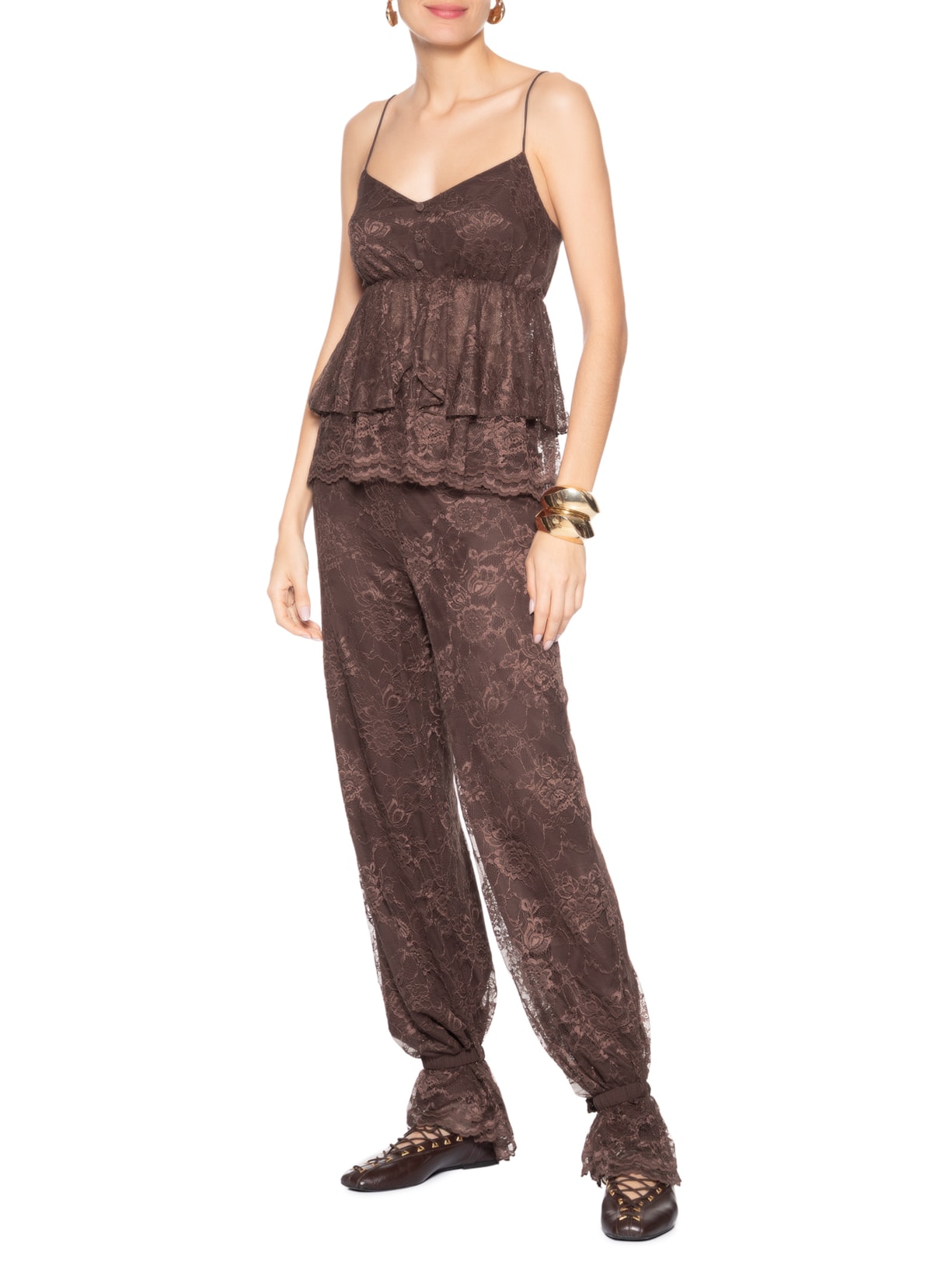 Blusa Feminina Jolie Marrom Iorane