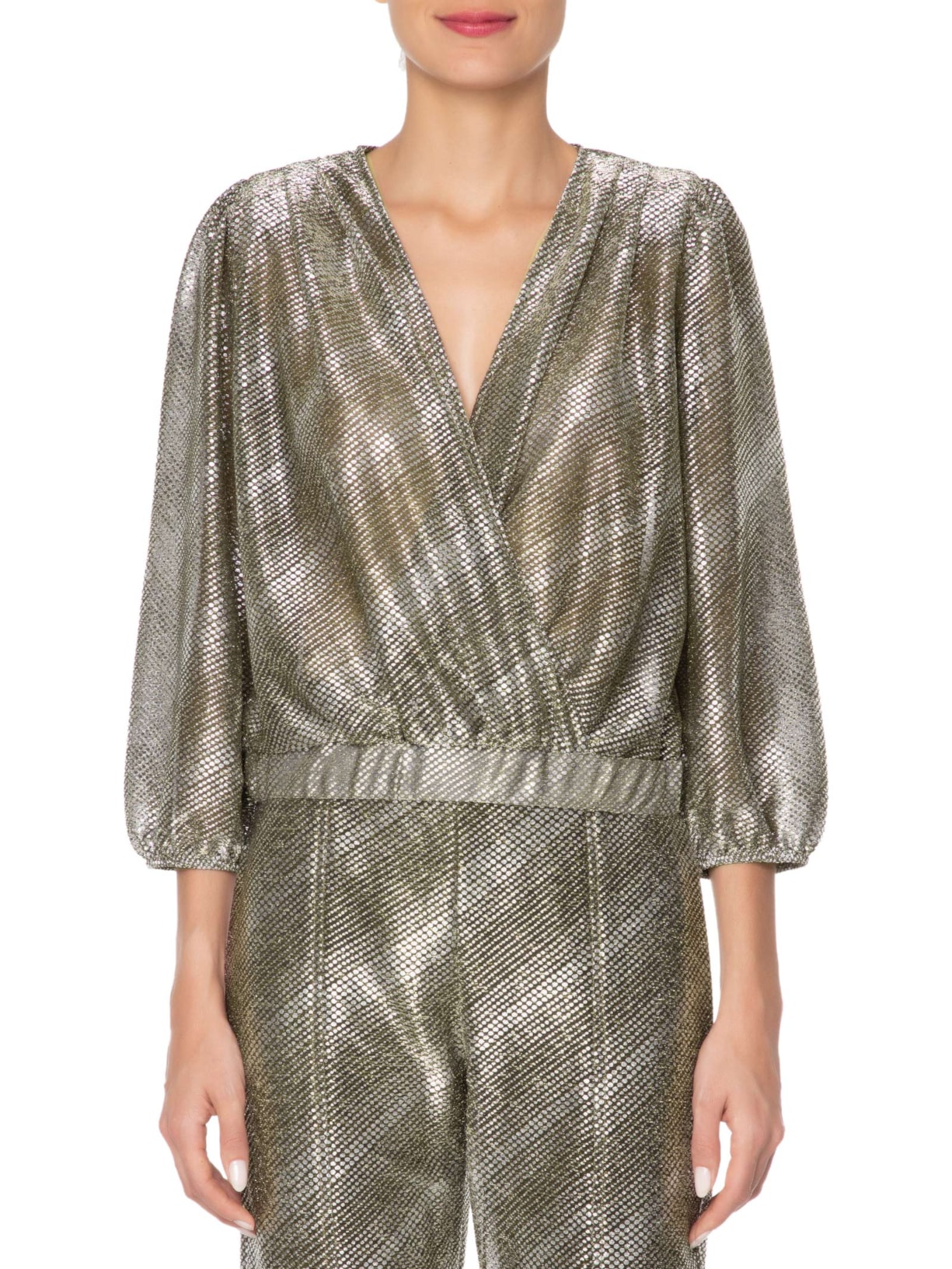 Blusa Feminina Juicy Dourado Le Lis