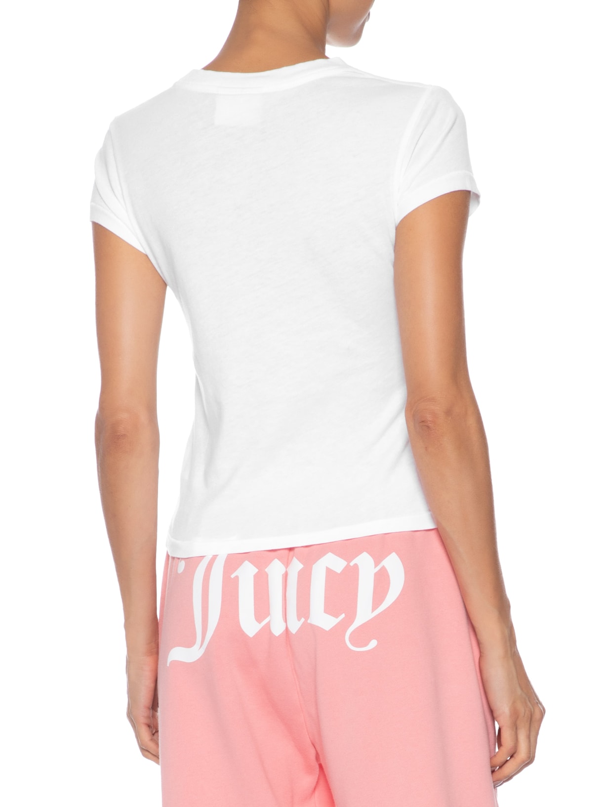 Blusa Feminina Juicy Emblem Essentials Branco Sporty & Rich + Juicy Couture