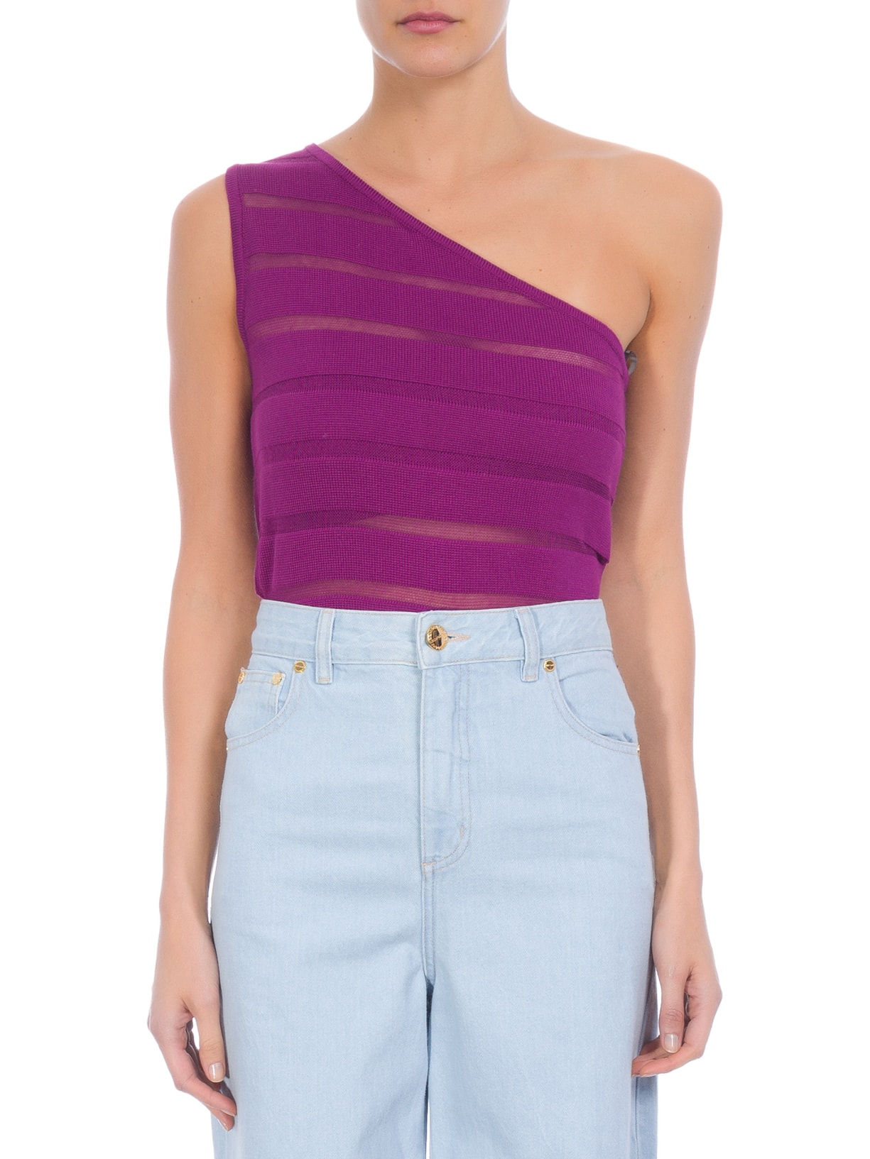 Blusa Feminina Julie Roxo Bo.bô
