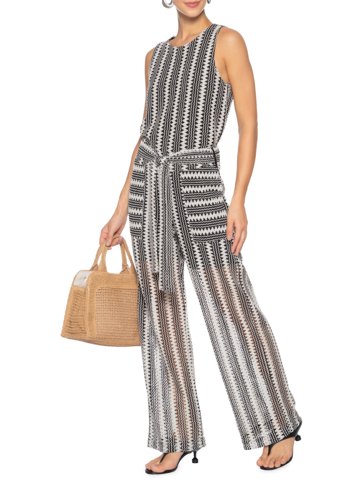 Blusa Feminina Karin Bicolor Preto Le Lis