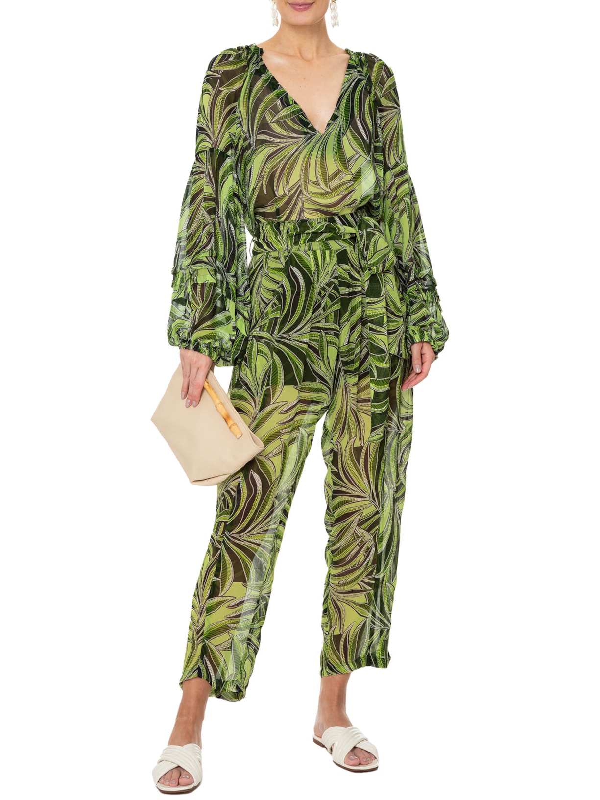 Blusa Feminina Karin Verde Le Lis