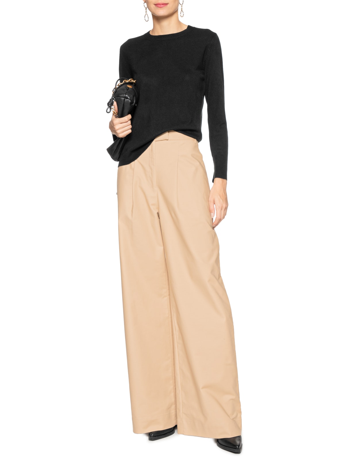 Blusa Feminina Karla V Preto Le Lis