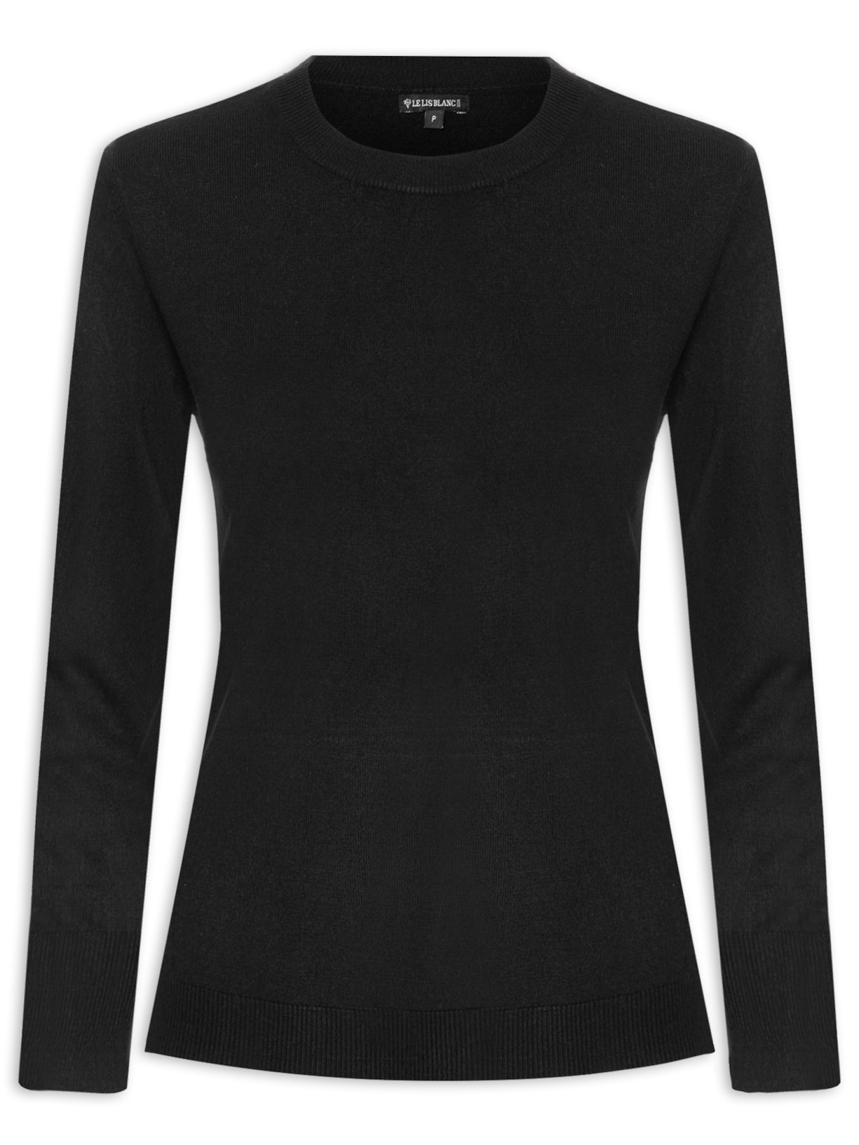 Blusa Feminina Karla V Preto Le Lis