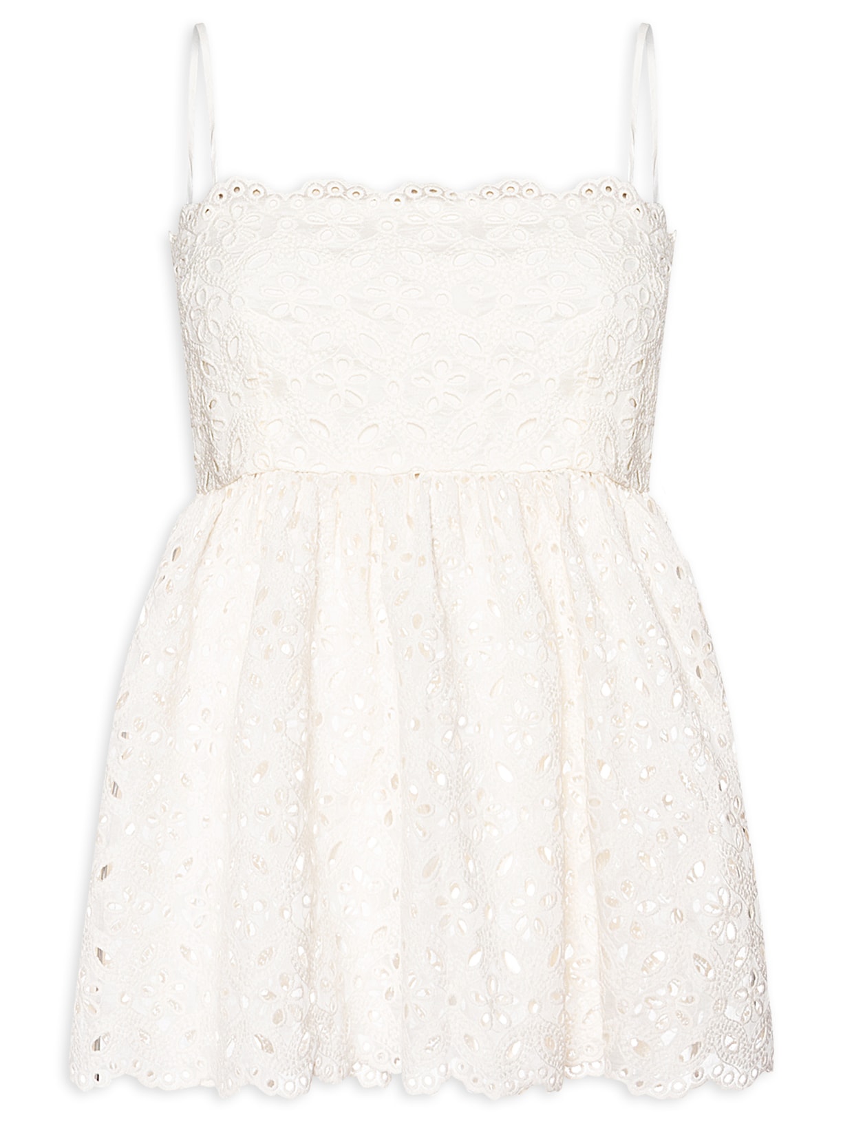 Blusa Feminina Laise Alça Branco Lenny Niemeyer