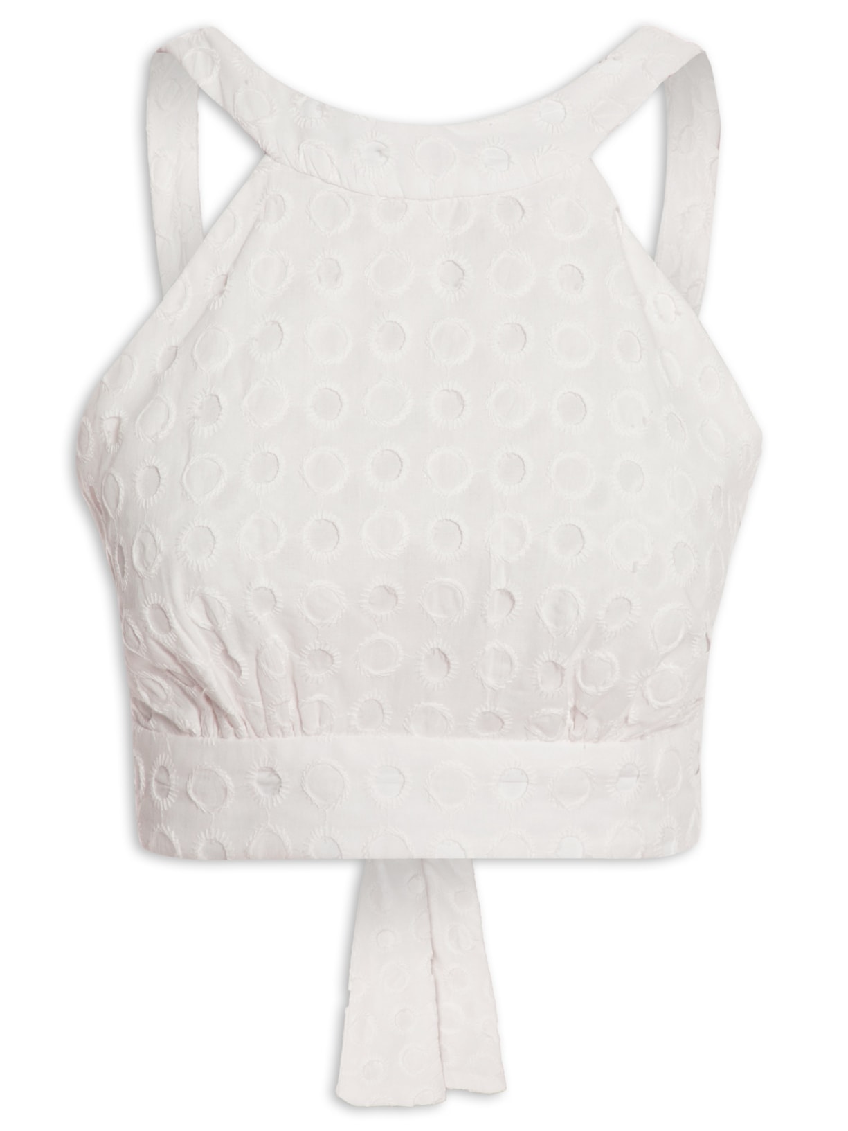 Blusa Feminina Laise Frente única Branco Dress To