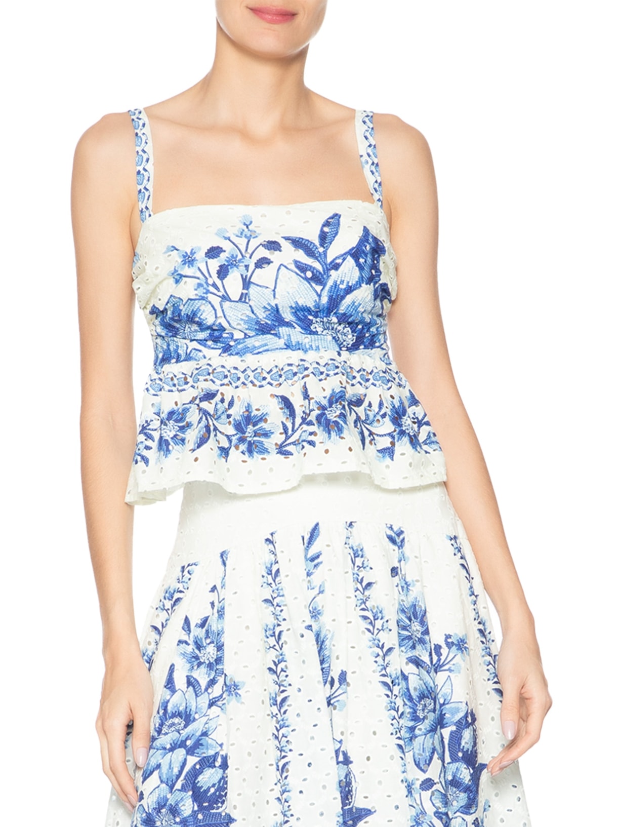 Blusa Feminina Laise Fruta De Verão Branco Farm