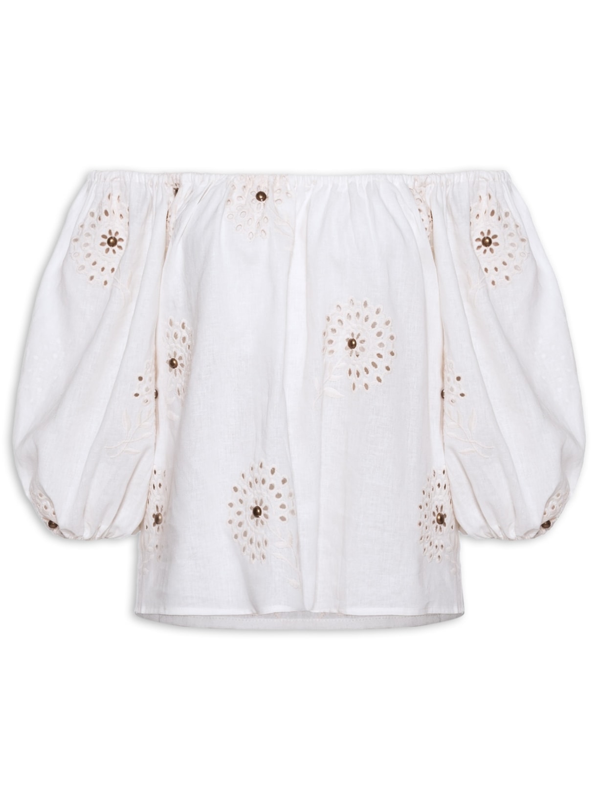 Blusa Feminina Laise Tachas - Branco