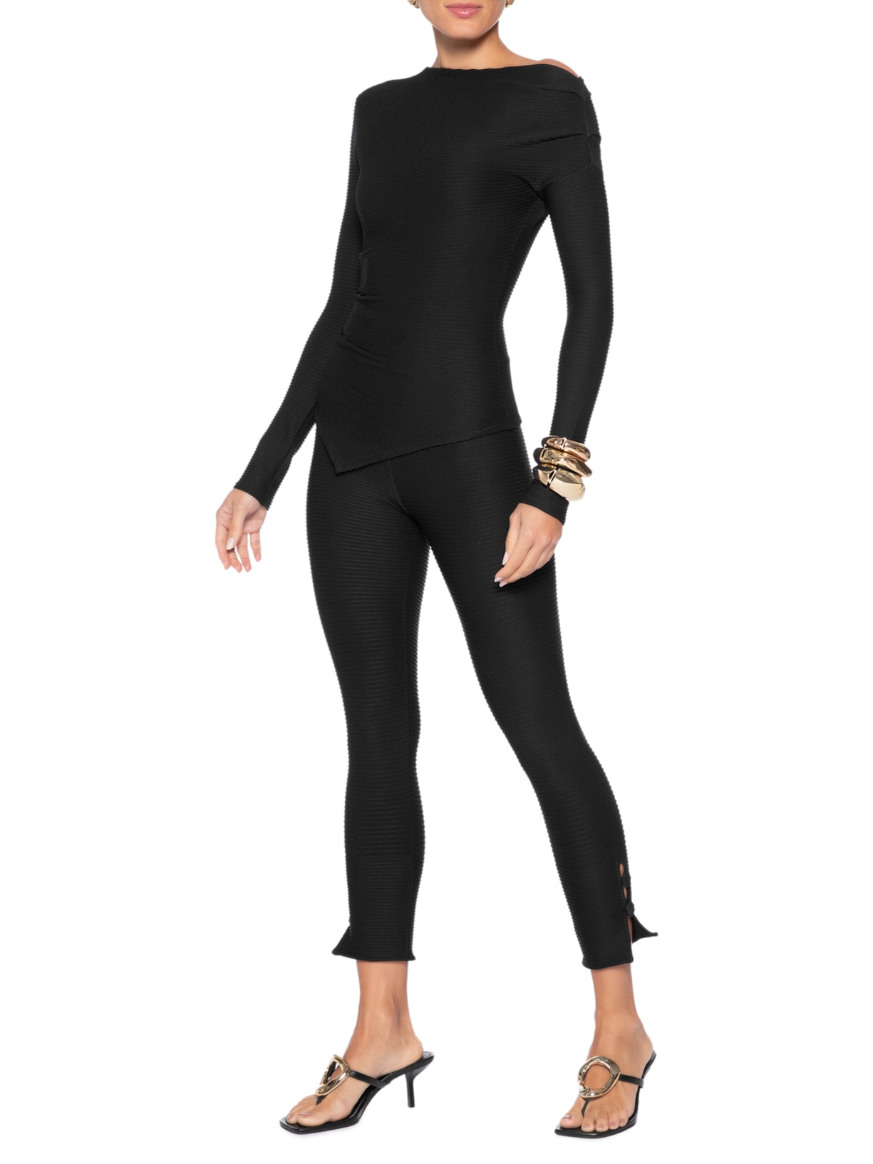 Blusa Feminina Lana Preto August Swim