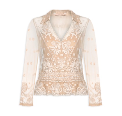Blusa Feminina Laura - Bege