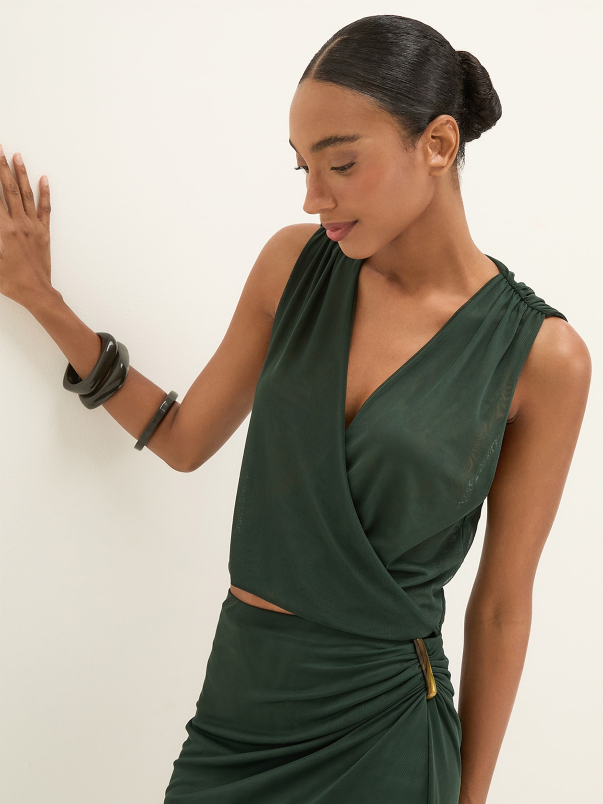 Blusa Feminina Laurel Boulevard Verde Vix