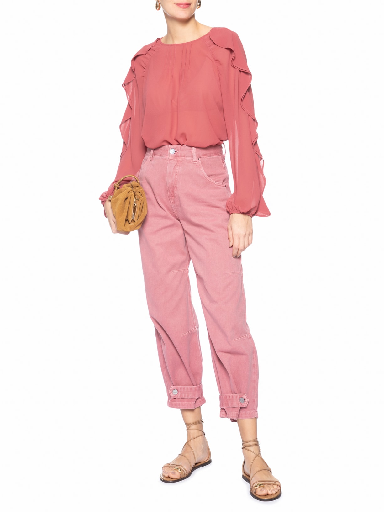 Blusa Feminina Leila II Rosa Le Lis