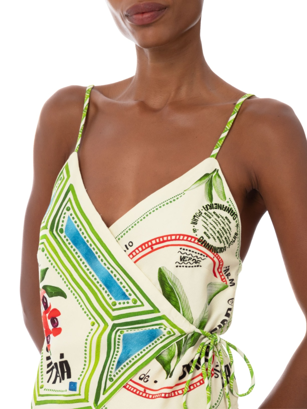 Blusa Feminina Lenço Selo Coisa Nossa Bege Farm