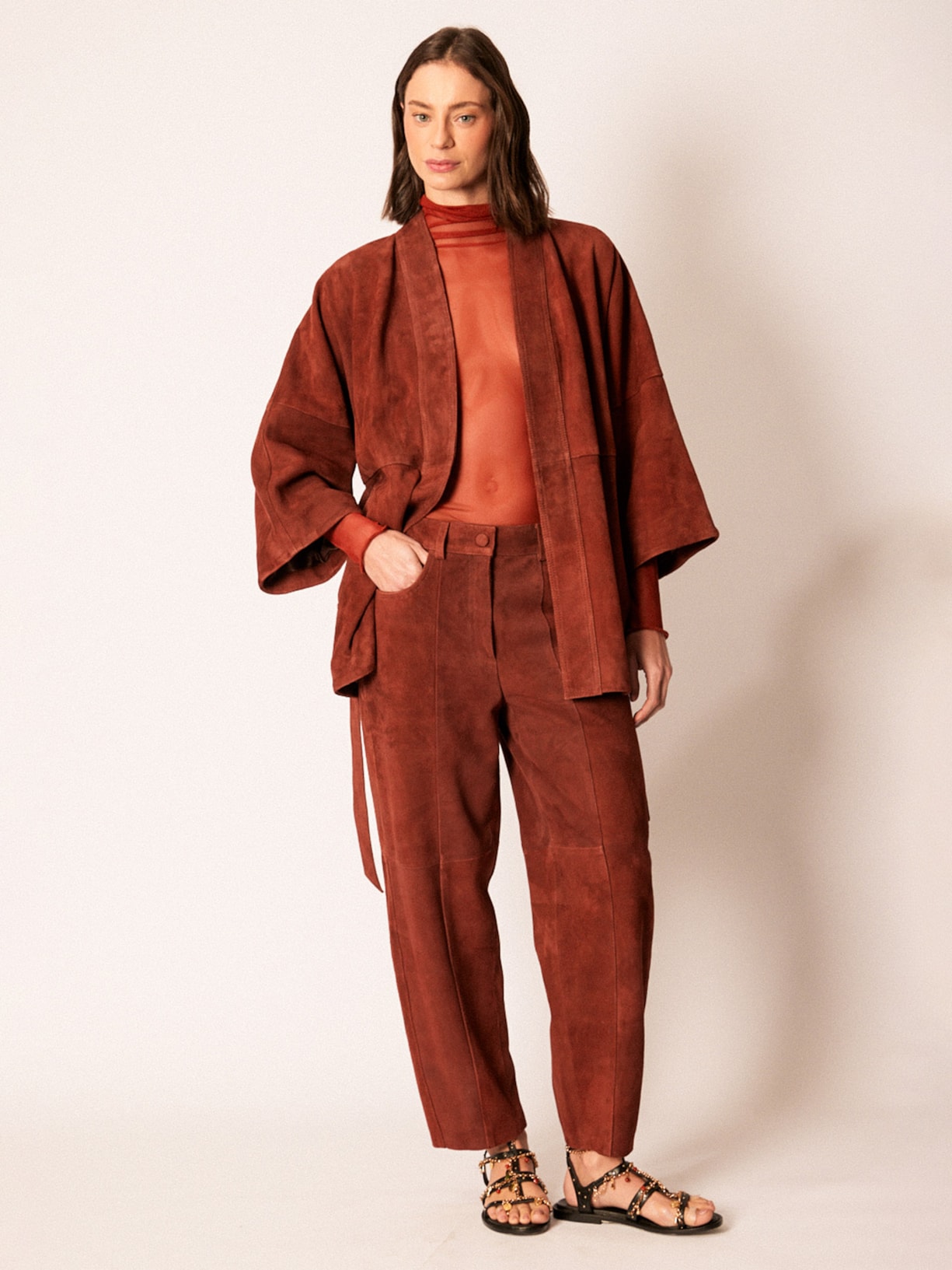 Blusa Feminina Leonore Laranja Mixed