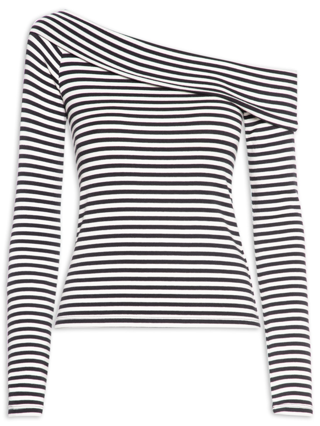 Blusa Feminina Levi's Clara Rib Off Shoulder LS Preto Levi's