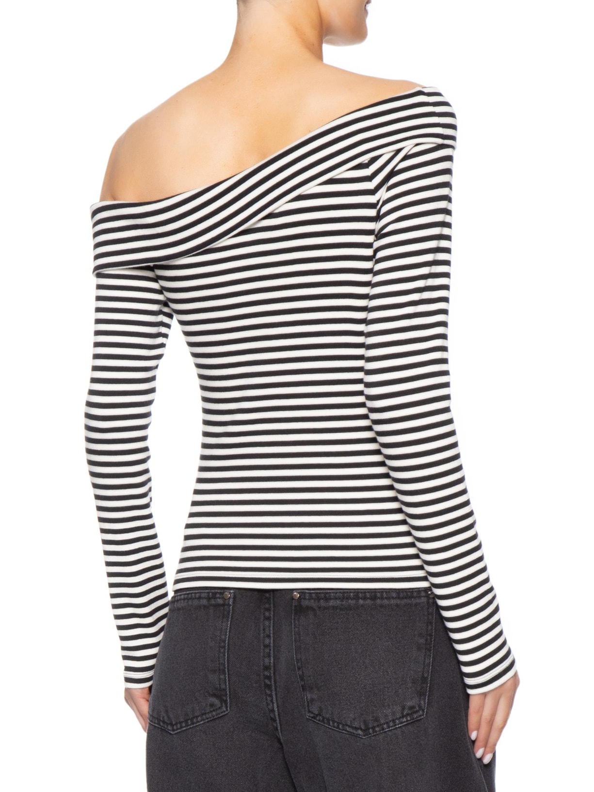 Blusa Feminina Levi's Clara Rib Off Shoulder LS Preto Levi's