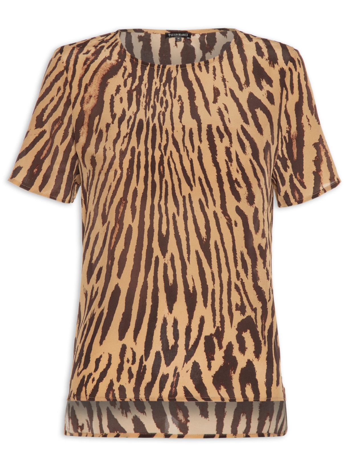Blusa Feminina Lica Leonor - Animal Print