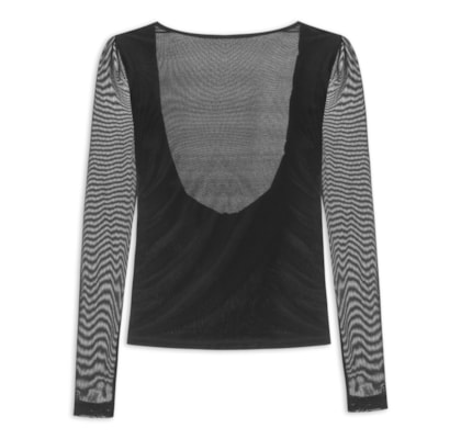 Blusa Feminina Lina - Preto