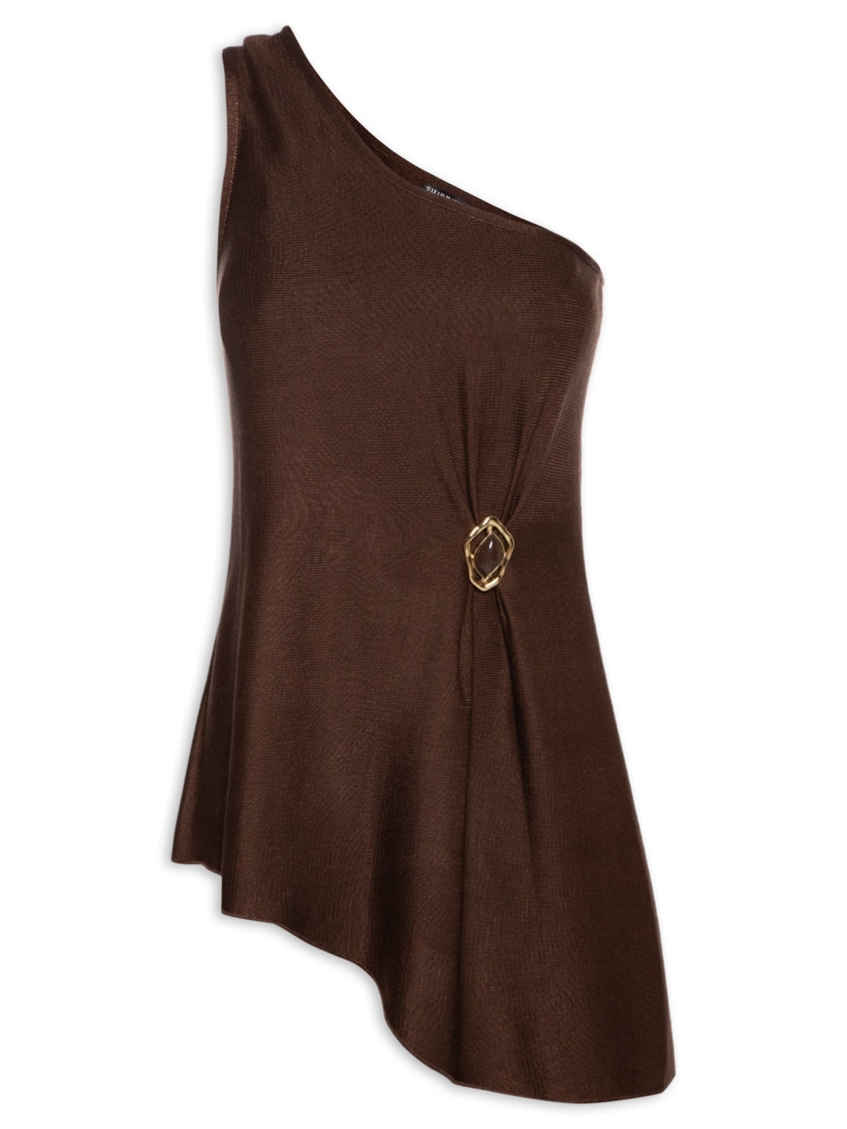 Blusa Feminina Linea Marrom Le Lis