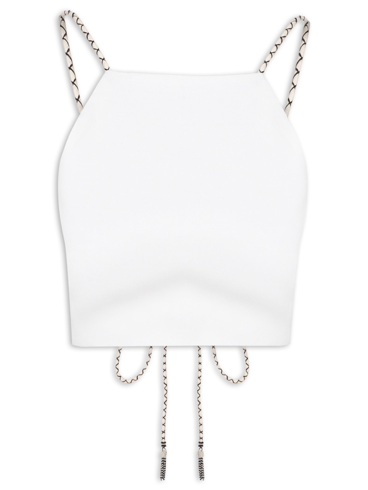 Blusa Feminina Linho Cadarço - Off White