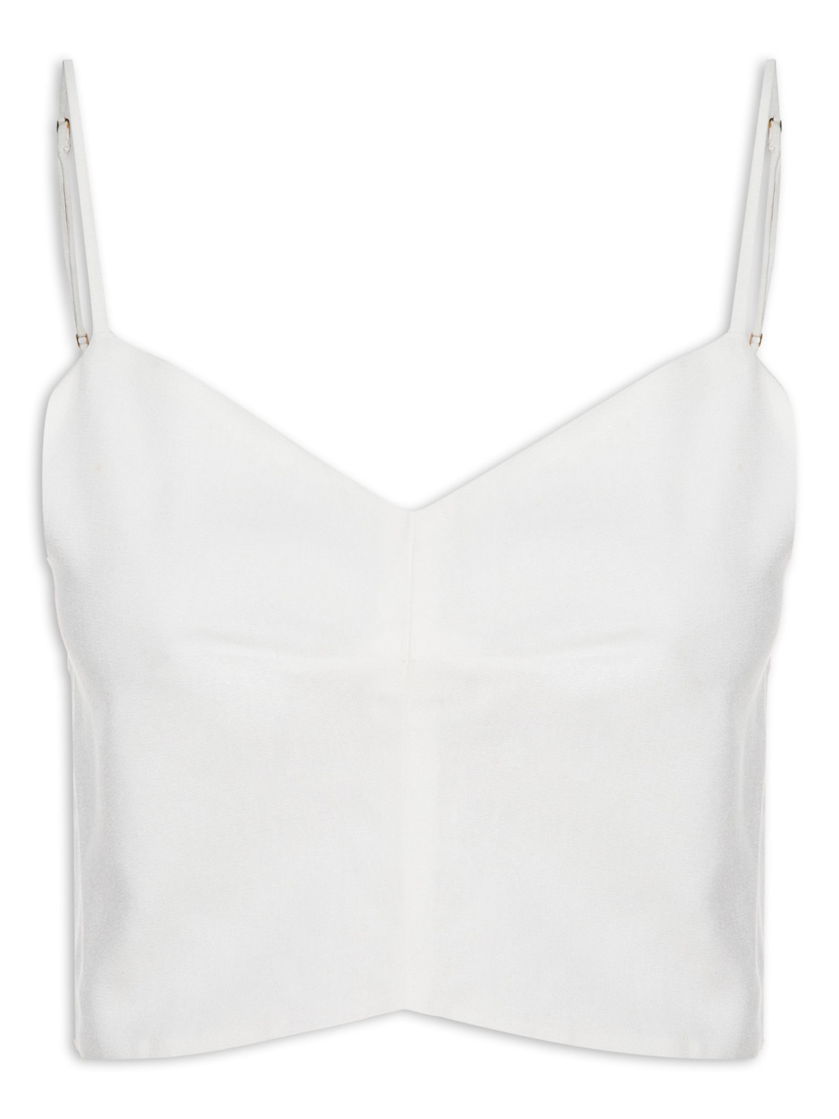 Blusa Feminina Linho Pence Frente - Off White