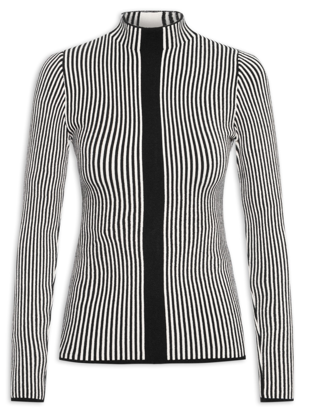 Blusa Feminina Listrada - Preto