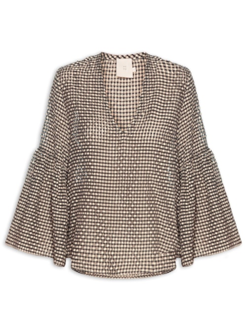 Blusa Feminina Luminescência - Preto