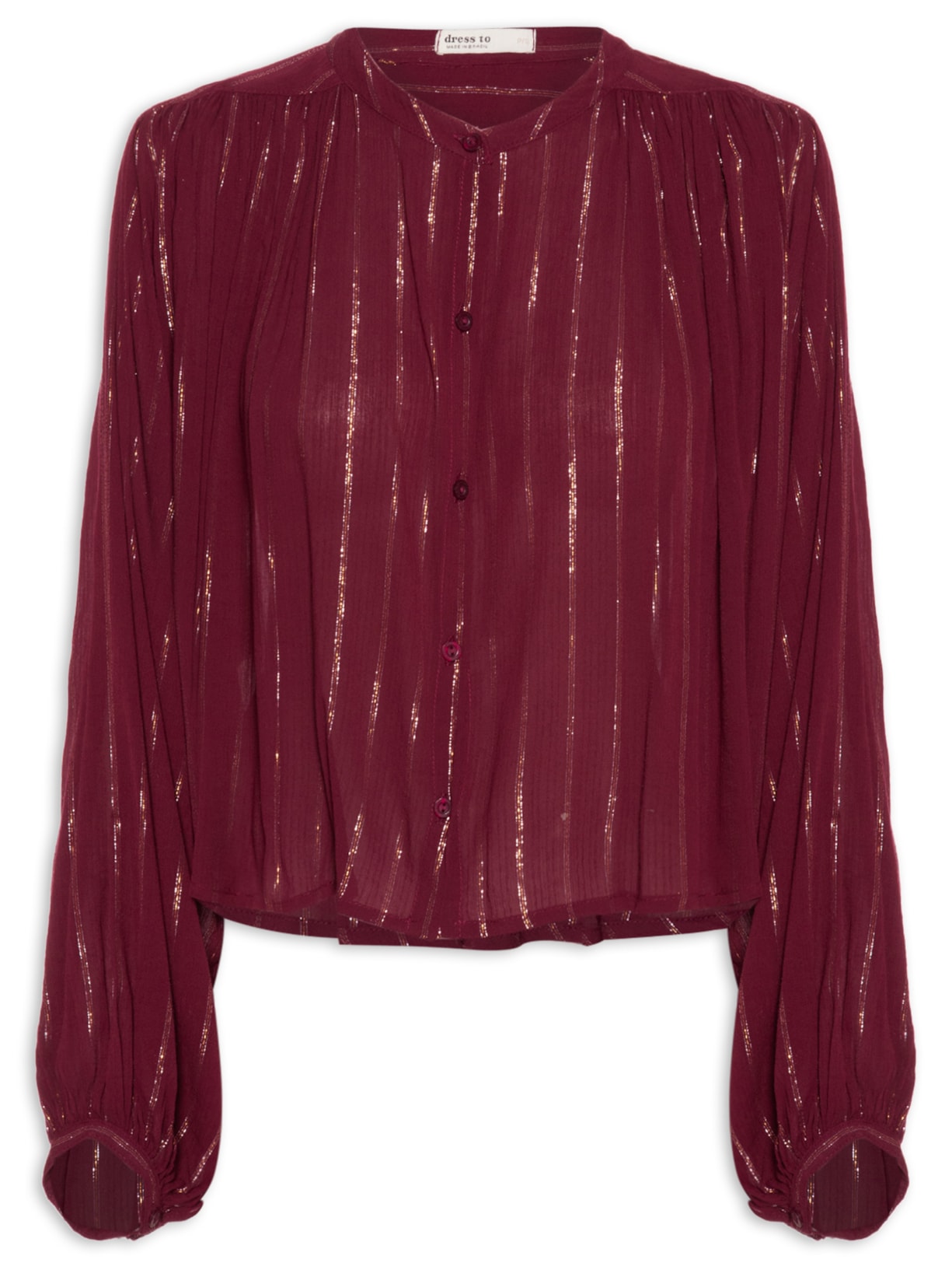 Blusa Feminina Lurex Cava Deslocada - Vermelho